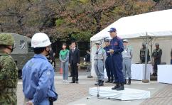 東京都・台東区　国民保護（大規模テロ対処）訓練